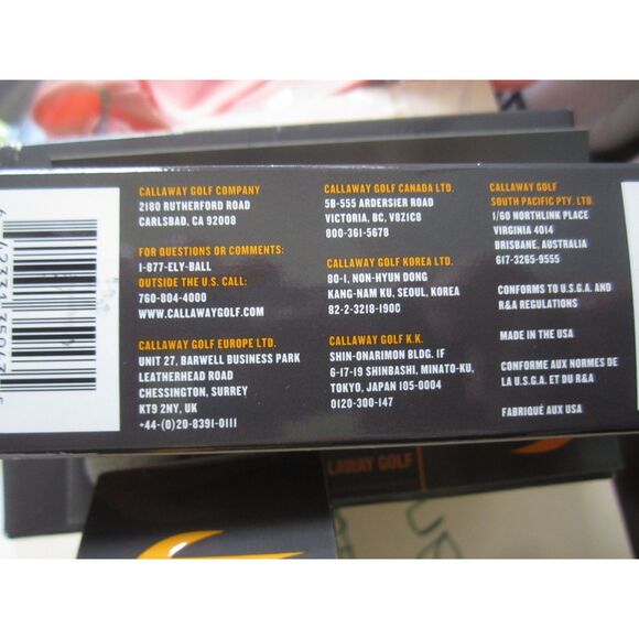 NEW IN PACKS  WARBIRD THIS BIRD WILL FLY CALLAWAY GOLF BALLS x 6 - Picture 3 of 3